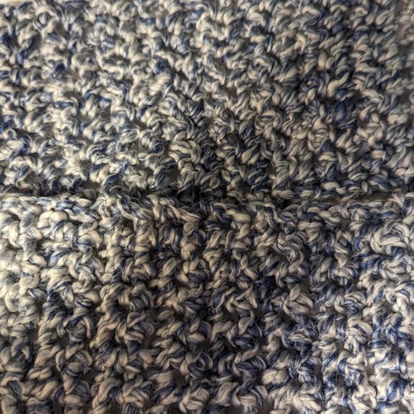 Ginormous Scarf Extra Long 180x5 Chunky Wrap Muffler Handmade Crochet Knit NWT - Picture 11 of 12